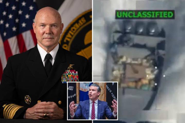 Admiral Frank M. Bradley who ordered September boat strike to tell lawmakers survivors were trying to finish drug run