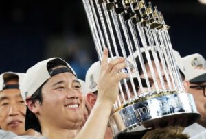 Shohei Ohtani is the AP’s Male Athlete of the Year for record