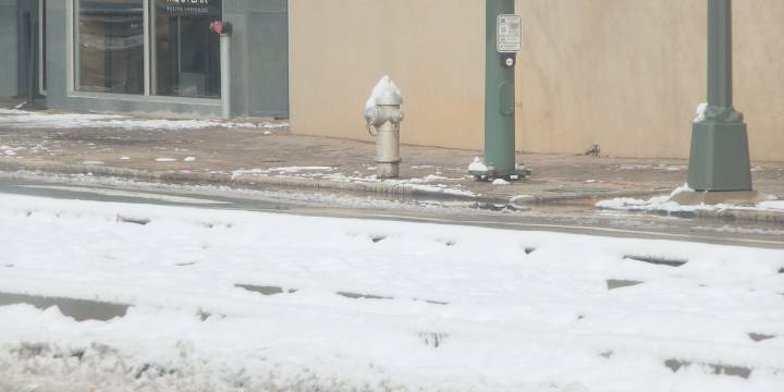 Richmond’s Department of Public Works treats streets after two early