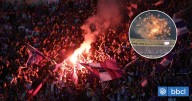 Gobierno anuncia querellas por uso de fuegos artificiales en partido entre Concepción y Cobreloa