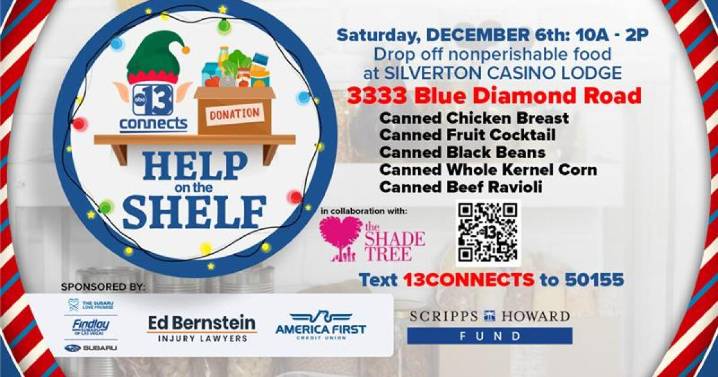 Support survivors this holiday season with our food drive at Silverton Casino