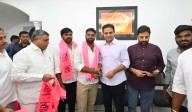 Youth from different parties Join BRS in presence of KTR