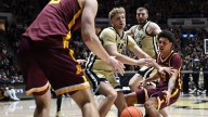 See the best photos as Purdue plays Minnesota in Big Ten basketball action