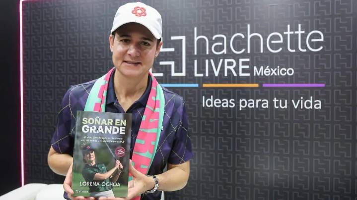 La gente creía que iba jugar golf para siempre: Lorena Ochoa de visita en la FIL Guadalajara