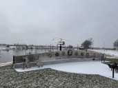 Trace of snow creates slick intersections