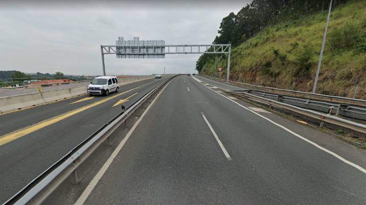 Un accidente en el nuevo ramal Sierrapando–Barreda de la A-67 deja tres trasladados a Sierrallana