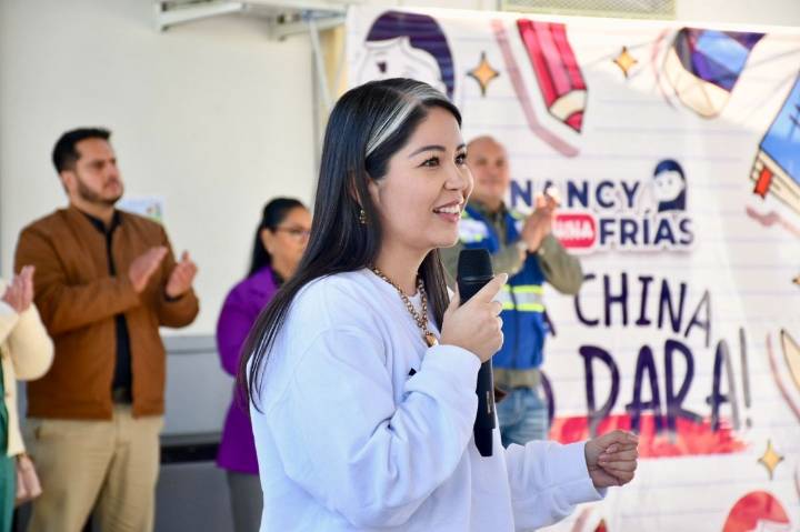 Encabeza Nancy Frías intervención integral en escuelas primarias de las colonias Campo Bello y Alamedas