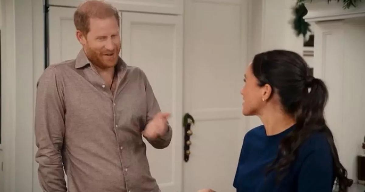 Prince Harry's first speaking part on Meghan Markle's show used to slag off a salad