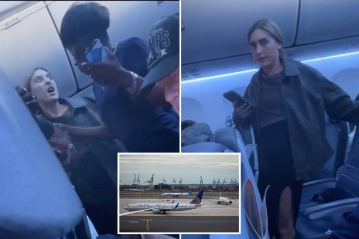 Irate passenger kicked off United Airlines flight in Newark after cursing out attendant