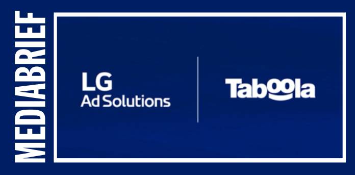 Taboola and LG Ad Solutions partner to bring TV-driven performance to the Open Web