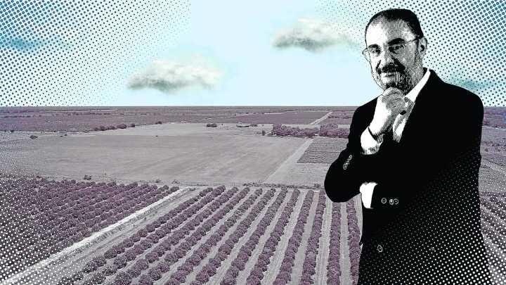 Lambán y la reforma agraria en Aragón