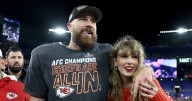 Travis Kelce has claimed he's 'never' argued with fiancé Taylor Swift in shock revelation