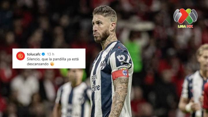 Toluca se burla de Sergio Ramos; ídolo rayado lo defiende: “Tiene más historia que el equipo”