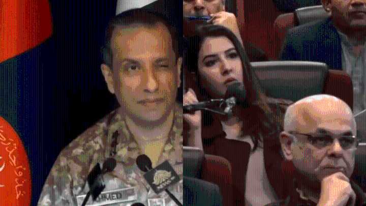 Pakistan Army spokesperson winks at journalist during press briefing, viral video sparks outrage