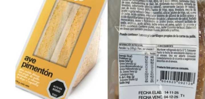 Alerta por Listeria: identifican lote contaminado de sándwich Fresco y ordenan devolución del dinero