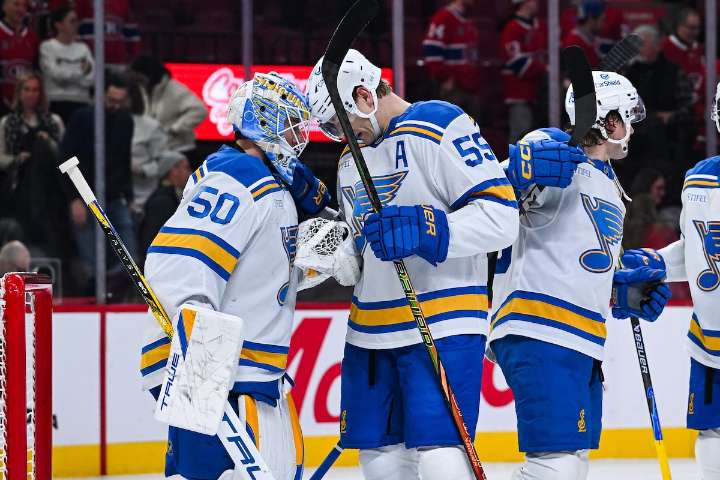 Blues’ goalie Binnington focusing on his game as Olympic selection looms