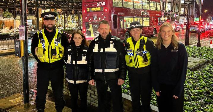 Night marshals on patrol in Harrogate and Selby this Christmas