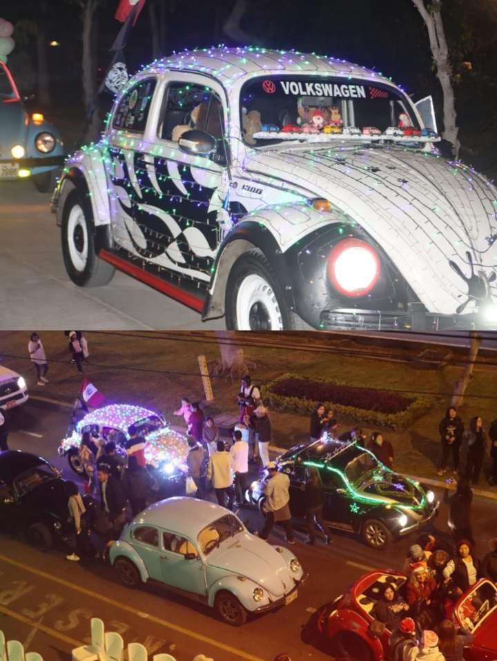 San Luis vibró con la caravana de Volkswagen