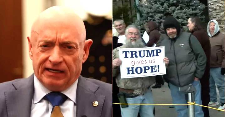 Dem Mark Kelly Feels ‘Really Bad’ for Trump Rally Fans Who Will Get ‘Fleeced’