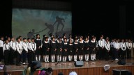 Nokrek Heights School-ni annual day-ko doka-dam·achi, chrok-mesaachi aro dakmesokachi manianga