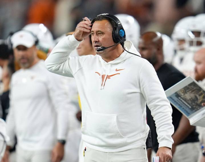 Steve Sarkisian Protects Texas Against AP Following Warning to CFP Committee