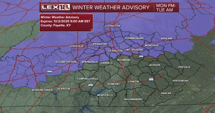 Wet and Wintry Weather Inbound Monday Night, Tuesday Morning