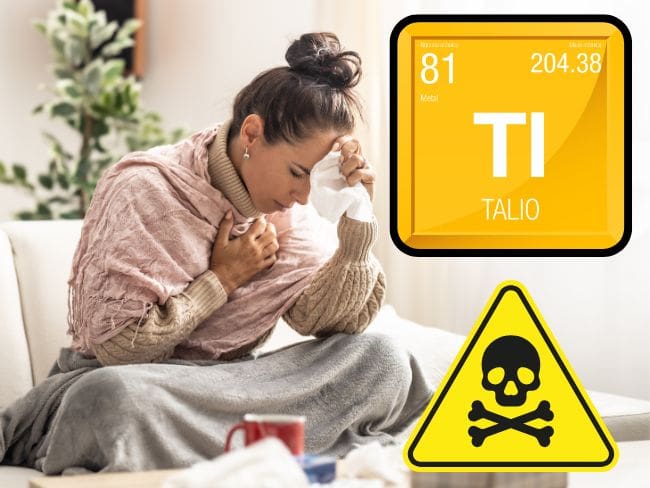 Caso intoxicación por talio: ¿Por qué es tan peligroso? Extracción y riesgo de contacto con el metal