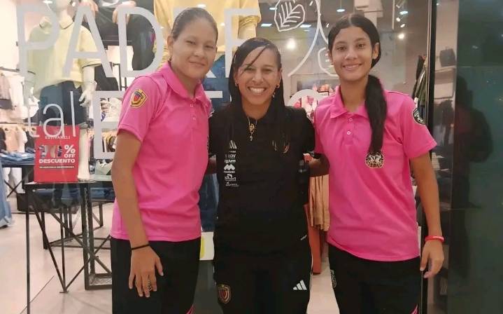 Sasha Rodríguez y Barbarha Gil ya están entrenando con la Vinotinto sub