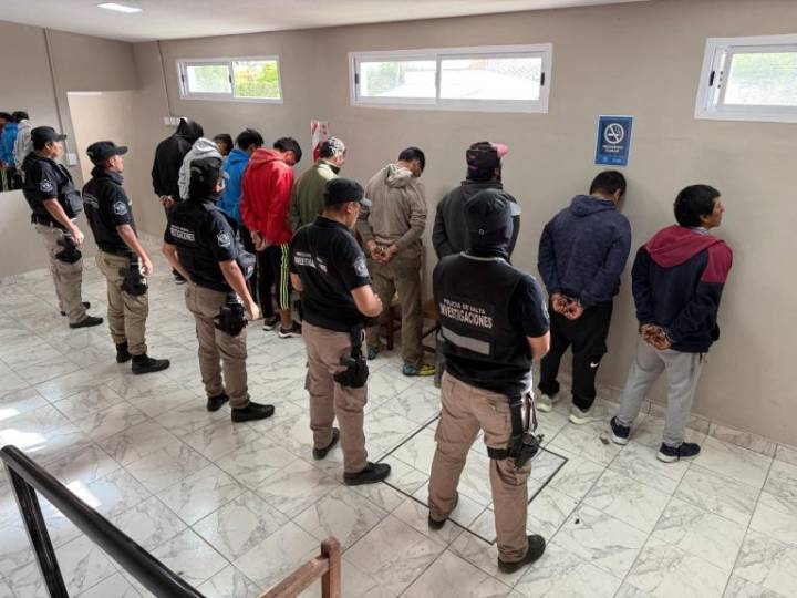 Doce detenidos tras un megaoperativo por abigeato