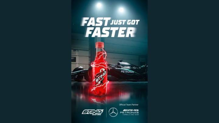 Sting Energy launches a blink-fast 2-second ad with Mercedes