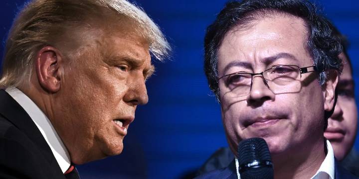 La dura respuesta de Petro por críticas sobre narcotráfico: “Trump es un hombre muy desinformado de Colombia”