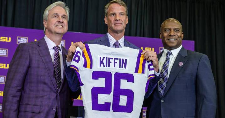 Photos: Kiffin introduced at LSU