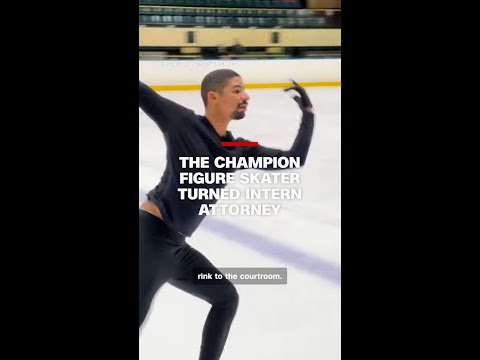 Meet the champion figure skater who is also an intern attorney