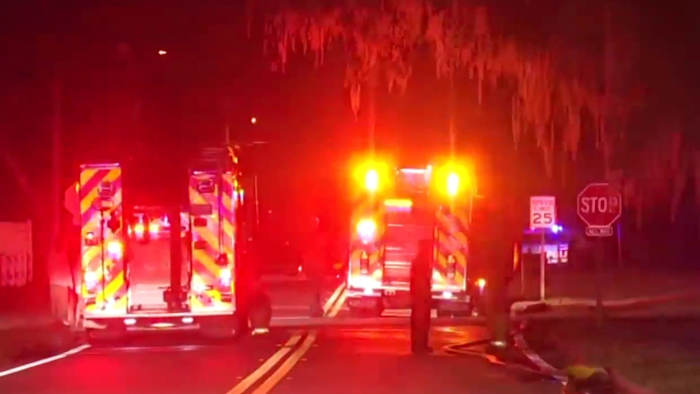 Crews battle house fire on Short Street in Lake Mary