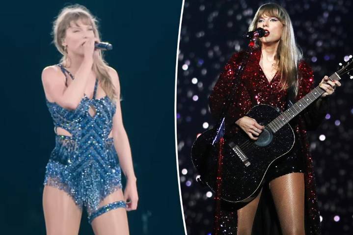 Taylor Swift gives emotional speech during concert in new 'Eras Tour' trailer