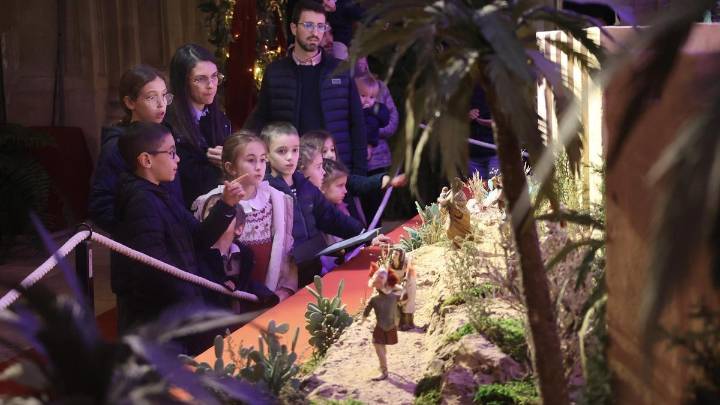 El belén más murciano abre sus puertas en el Palacio Episcopal