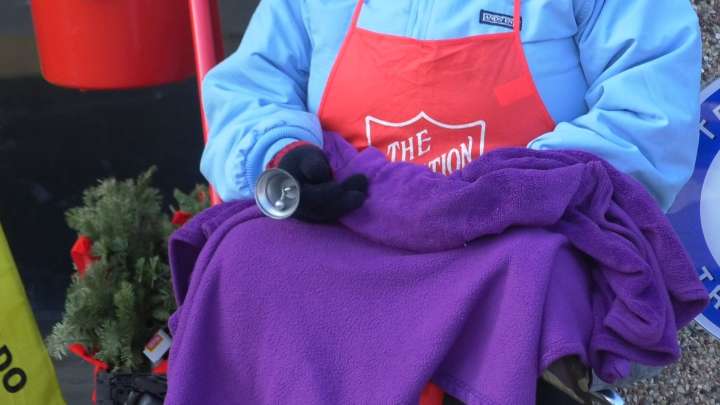 Bell Ringers drive for donations in Red Kettles Campaign