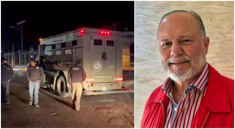 Momento en que llega César Duarte al Altiplano 🎦