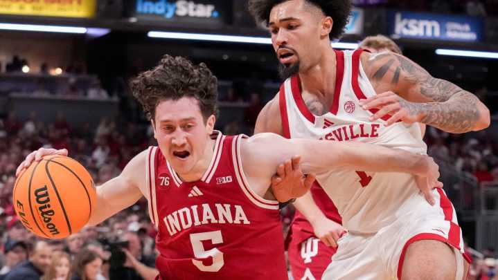 See photos from the Indiana game against Louisville in Indianapolis