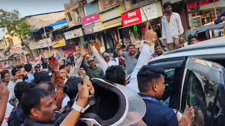 Tensions in Malwani after Congress-BJP workers come face