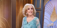 Mirtha Legrand brilló con un look de alto impacto: vestido negro de organza traslúcida y una selección de joyas