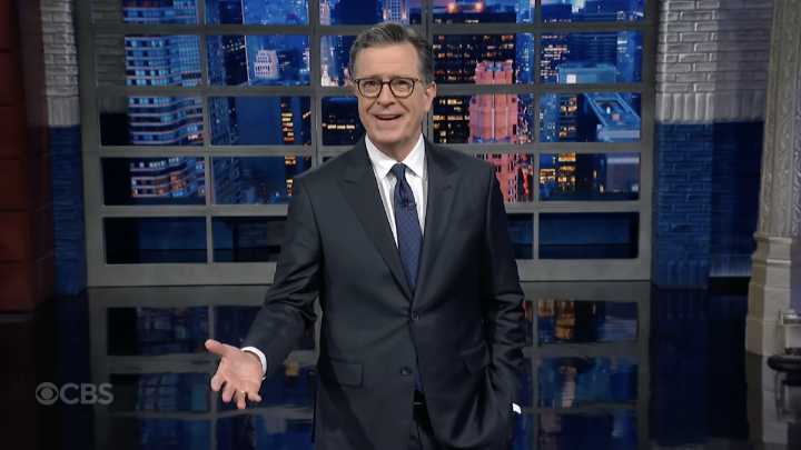 Stephen Colbert weighs in on Paramount trying to outbid Netflix for Warner Bros.