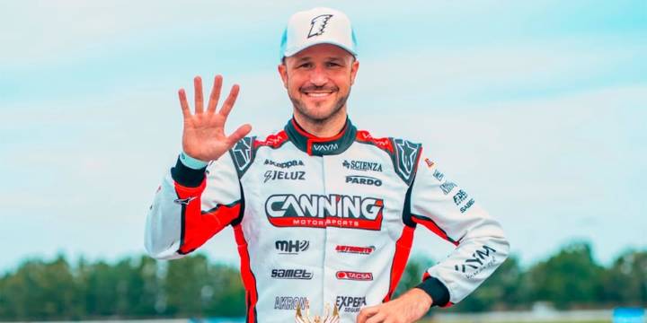 Las confesiones de Canapino tras su quinto título de TC: el secreto de su contundencia, en qué lo ayudó la IndyCar y su apoyo a Colapinto