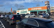 Popeyes drive-thru opens in Coventry as fans queue for 11 hours to be the first customers