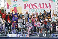 Celebran posada infantil en Los Planes; Milena Quiroga reafirmó su compromiso con las comunidades