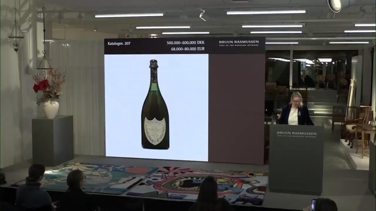 Rare Dom Pérignon champagne from Charles and Diana's wedding fails to sell during Denmark auction