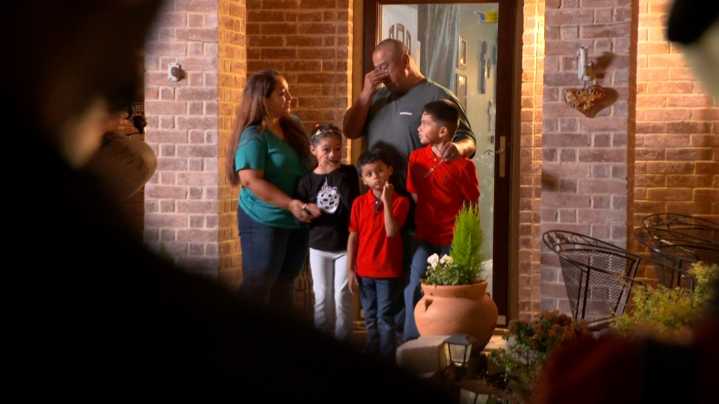 Fort Worth crowd stuns newly adoptive family with gift of a lifetime