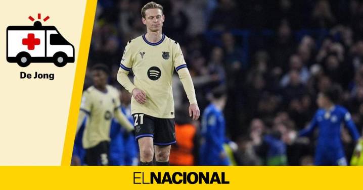 Baja de Frenkie de Jong: qué le pasa y cuánto tiempo estará ausente con el Barça