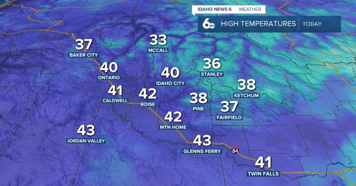 Light Snow Tuesday, Then Turning Breezy; Wetter Systems Arrive by Weekend
