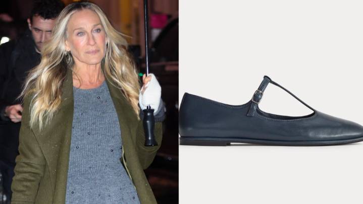 Sarah Jessica Parker Ditches High Heels for Everlane Flats in New York